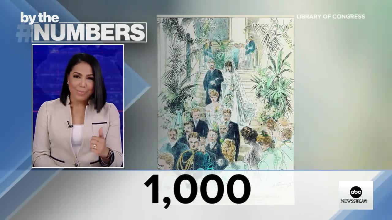 By the Numbers White House weddings ABCNL