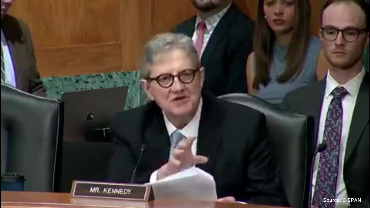 Senator Kennedy Lays Waste To "Illegal" Biden Agency