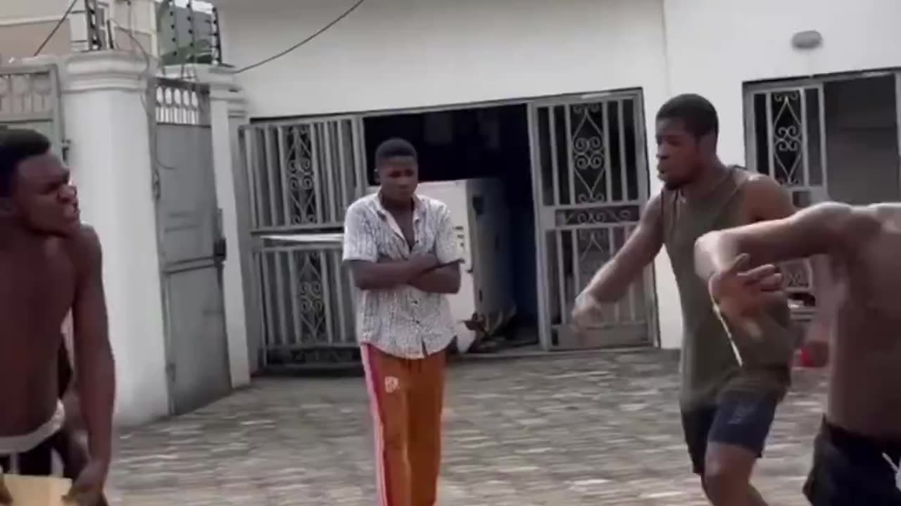 Discussion between friends.