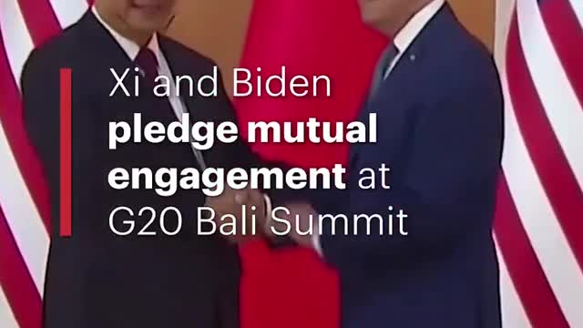 Xi and Biden pledge mutual engagement at G20 Bali Summit TODAYonline 152K subscribers Subscribe