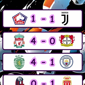 resultados jornada 4 champions league 5 de noviembre