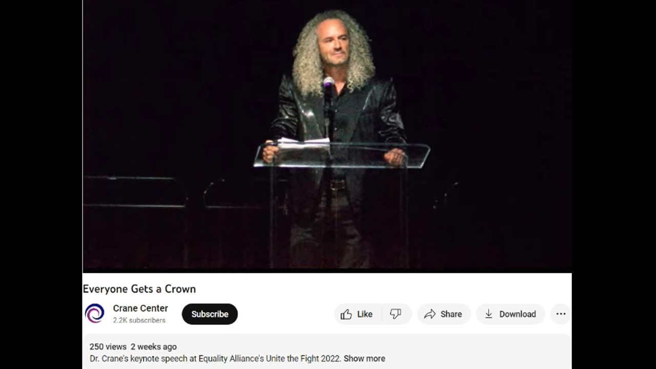 Speech by TX sex change surgeon