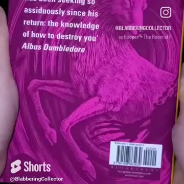 Harry Potter Order Of The Phoenix Bloomsbury Adult Edition #bookcollecting #harrypotter #shorts