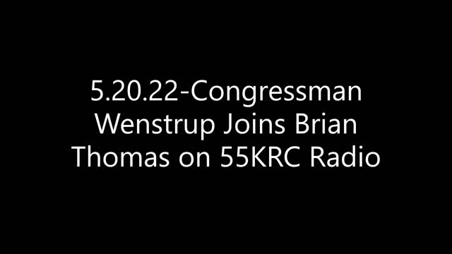 Wenstrup Discusses the Hearings on Unidentified Aerial Phenomena, the WHO, Ukraine with Brian Thomas