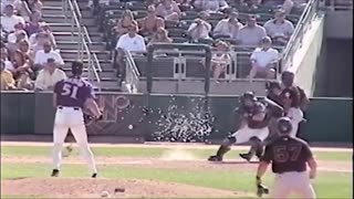 Arizona Diamondbacks - Pour one out for the bird. 21 years ago, Randy Johnson did this. 🤯