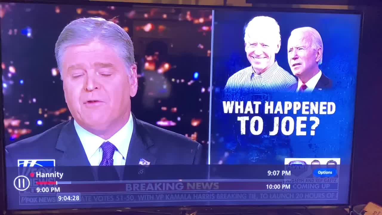 Sean Hannity: What happened to Biden?