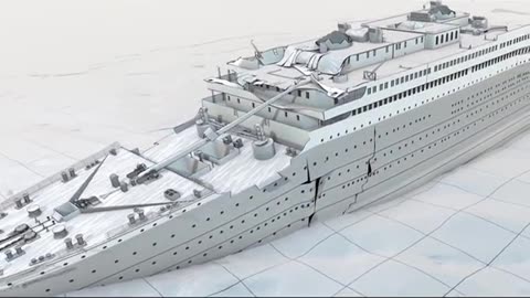 Titanic crashing reason