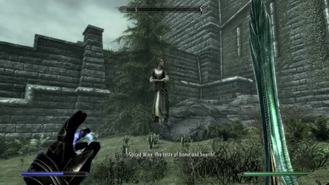 The Elder Scrolls V: Skyrim- floating lady.