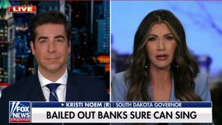 The WOKE BANK BAILOUT | Gov. Kristi Noem with Jesse Watters