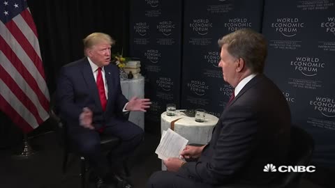 Exclusive: Full CNBC Interview with President Trump from Davos