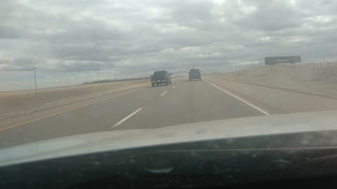 Time lapse following the convoy