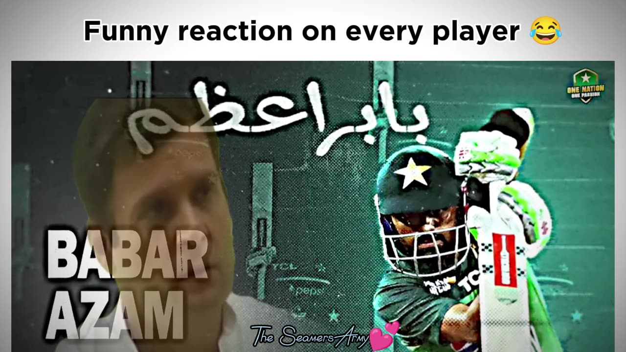 Funny reaction on Pakistan team🤣