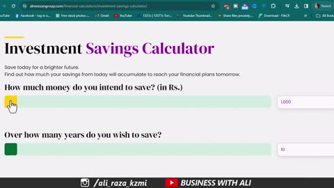 Investment plan