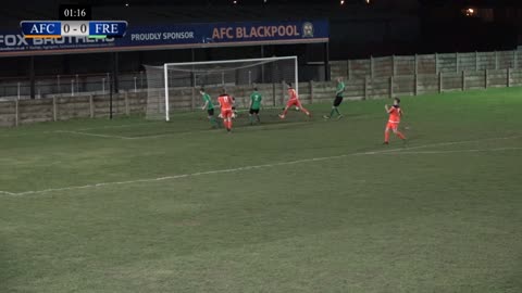 AFC Blackpool Have a Great Chance Early On!