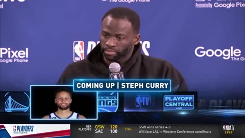 Draymond Green talks Warriors win, Full Postgame Interview 🎤