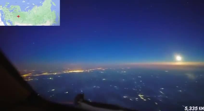 Seoul To Paris Time Lapse