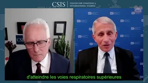 Fauci "nous savons maintenant quil faut utiliser des antiviraux dans les 7 premiers jours" .