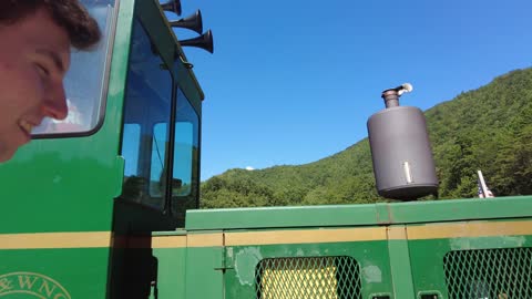 Ghost Train Whistle On The Original Tweetsie Railroad In Hampton Tn. 8-27-22