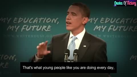 GETTING SUCCESSFUL IS NOT EASY Barack Obama Motivational Speech | Barack Obama Quotes