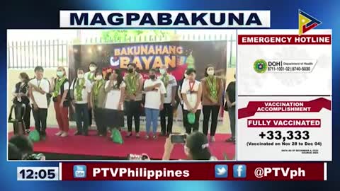 DOH OIC Vergeire, pinangunahan ang Bakunahang Bayan sa Las Piñas City