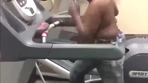 Run on the treadmill