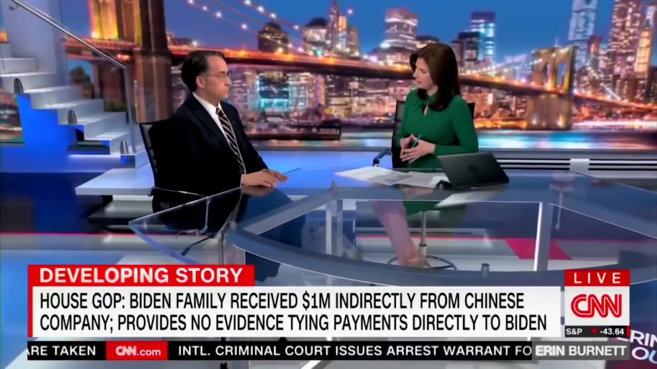 CNN‘s Erin Burnette: [Biden associate] gets $3 million from a Chinese-based company