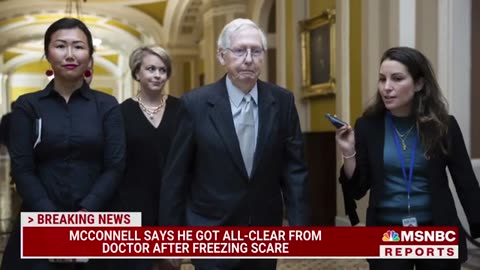 Capitol doctor says McConnell is 'medically clear' to continue work