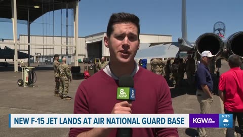 #Oregon Air National Guard Base in #Portland gets fleet of new F-15 Jets