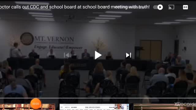 Mt. Vernon School Board Mtg