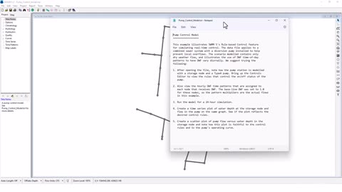 EPA SWMM PART 13 | Pump Control Rules