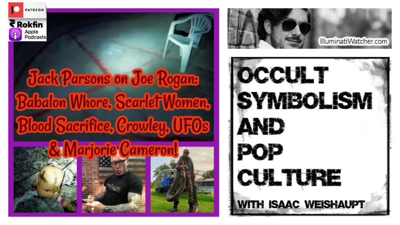 Jack Parsons on Joe Rogan: Babalon Whore, Scarlet Women, Blood Sacrifice, Crowley, UFOs & Cameron!