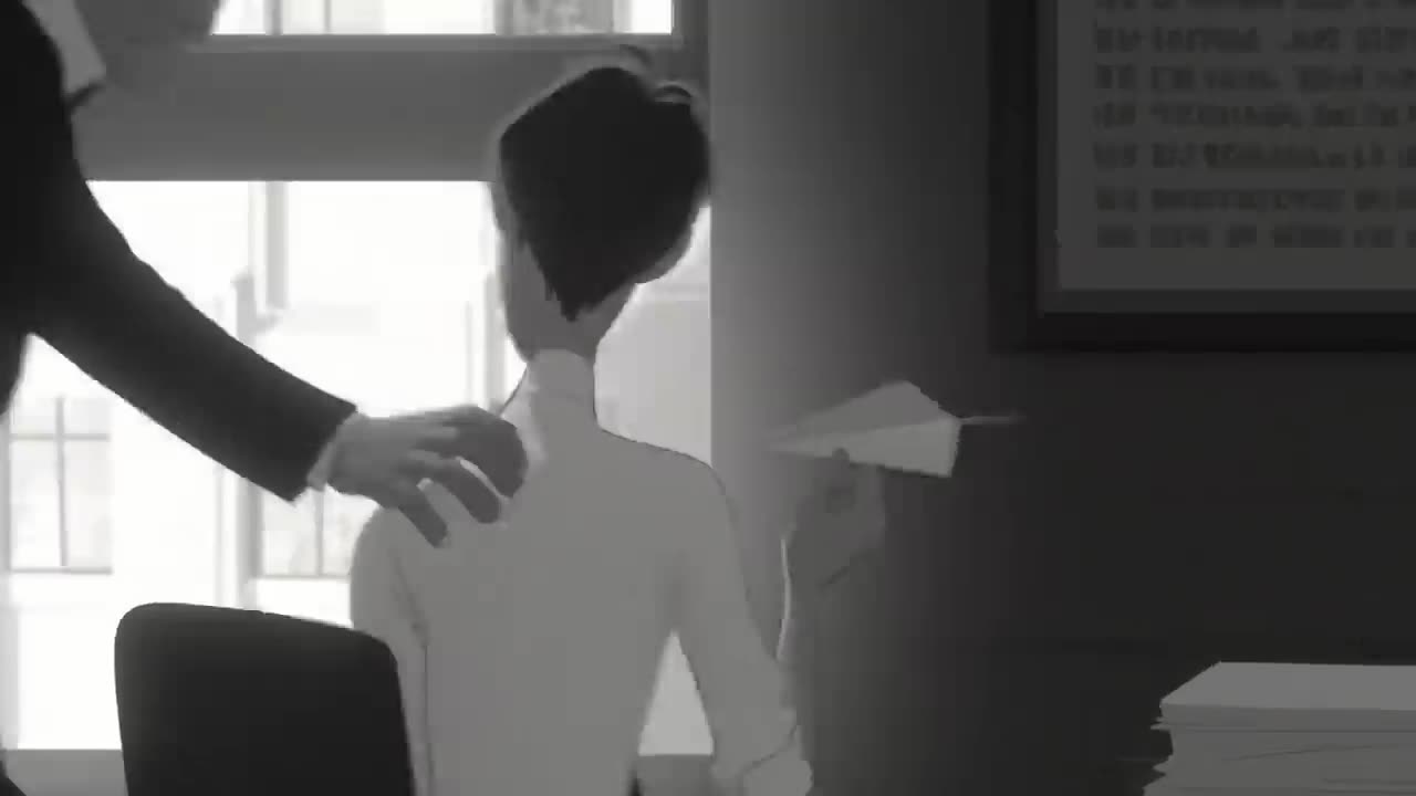 Reimagination of Disney_s short film_s music_ _Paperman_ (2012)