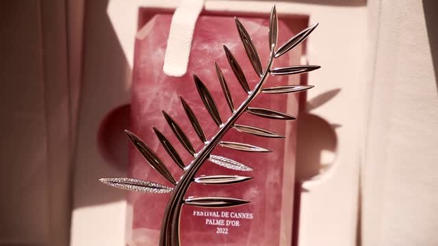 Cannes Film Festival Palme d'Or trophy unveiled