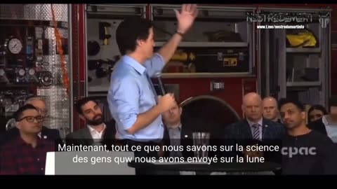 Trudeau et la terre plare