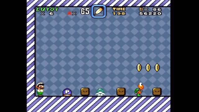 Super Mario World Two-Player Playthrough (Actual SNES Capture) - Vanilla Dome