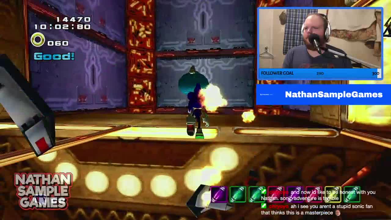 Am I gonna finally beat this bloody game? - Sonic Adventure 2 Battle #4 - Nathan Plays LIVE