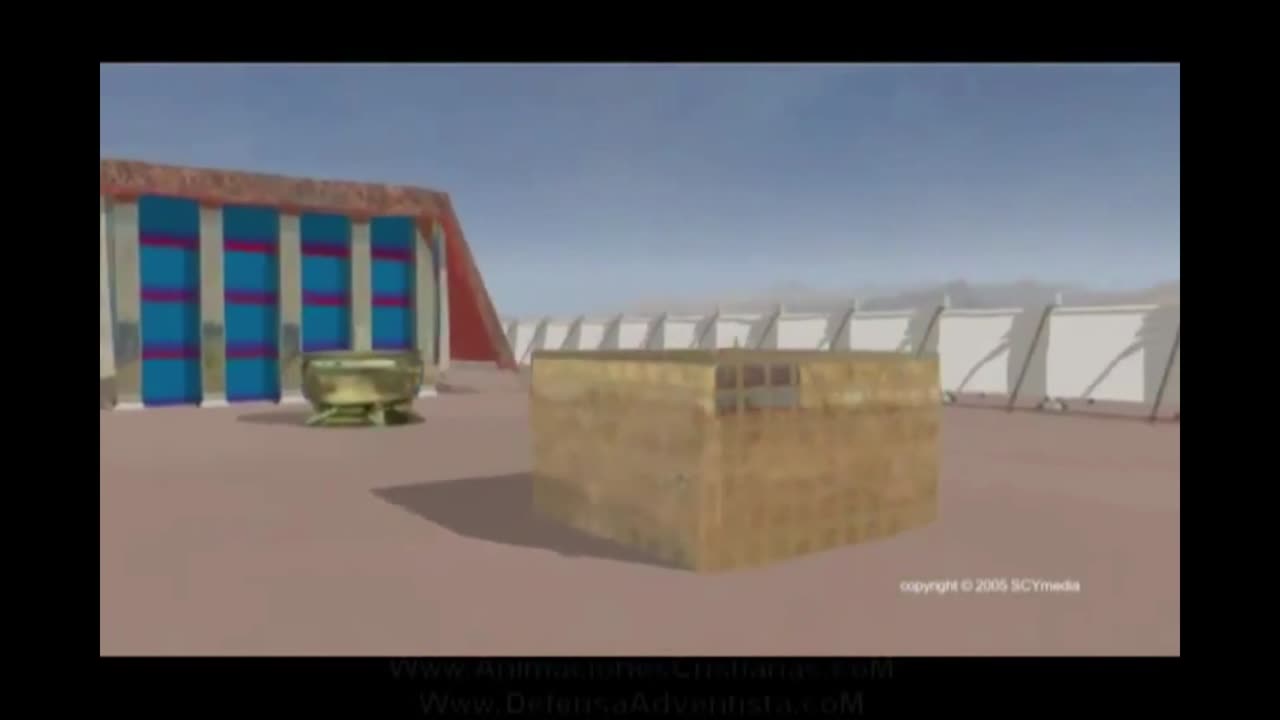 Tabernáculo o Santuario en 3D