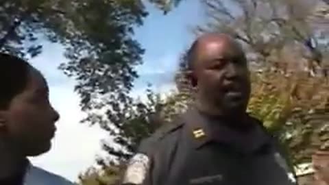 Police Attempt to Halt Free Speech & Freedom of Religion Open Air Preaching with