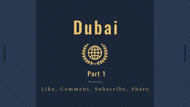 Dubai Trip - Part 1 - BOI to DXB - 9/24/22