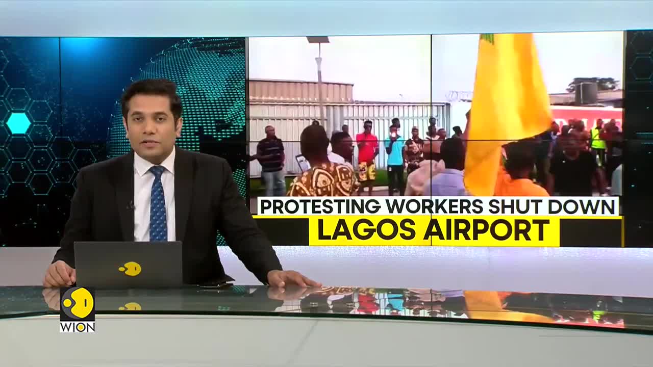 Aviation Union Protests: Passengers stranded at Lagos airport