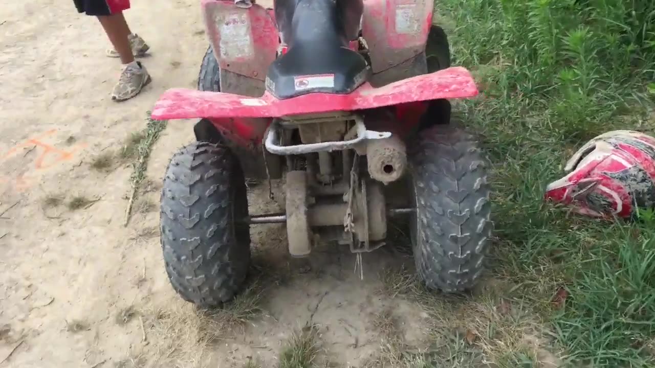 ATV Show_ Barney now has 2 sticks!