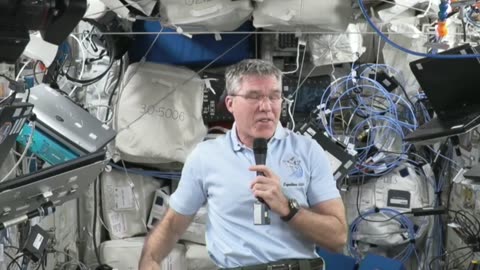 Astronaut Answers Wyoming Big Brothers, Big Sisters, Space Grant Student Questions