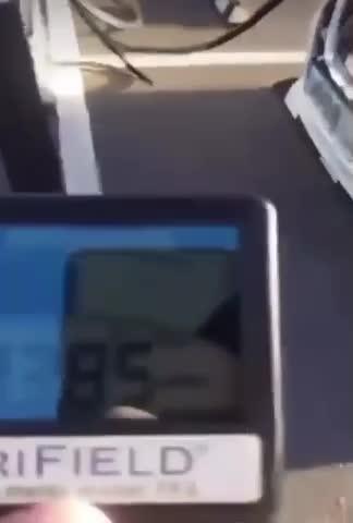 Radiation with an electric vehicle while charging ⚡️ 🚗 🛑