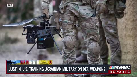 U.S. Training Ukrainian Military On Defense Systems