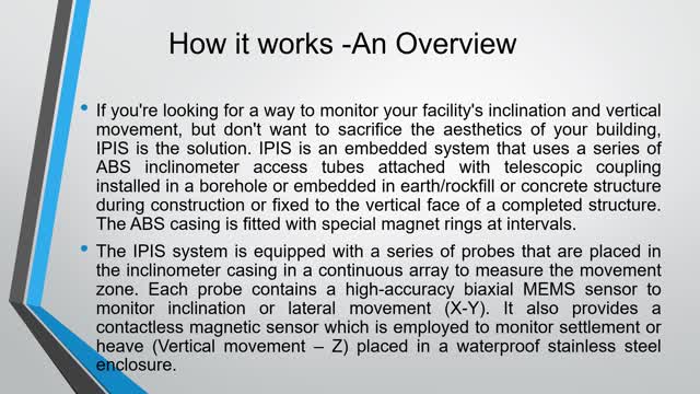 In Place 3D Inclinometer Settlement (IPIS) System