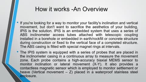 In Place 3D Inclinometer Settlement (IPIS) System