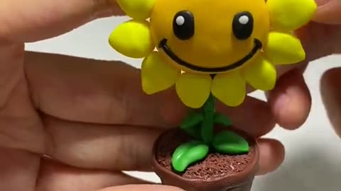 Amazing Clay sunflower