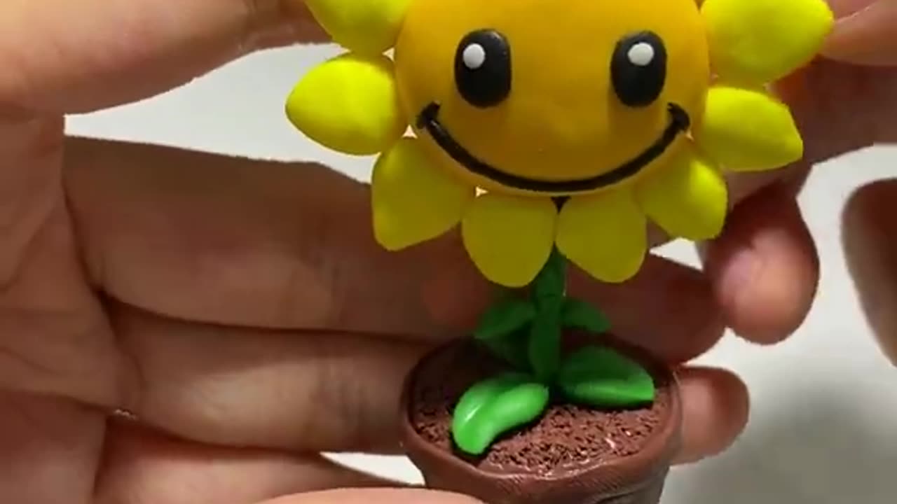 Amazing Clay sunflower