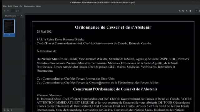 Ordre de cesser../Cease and desist order