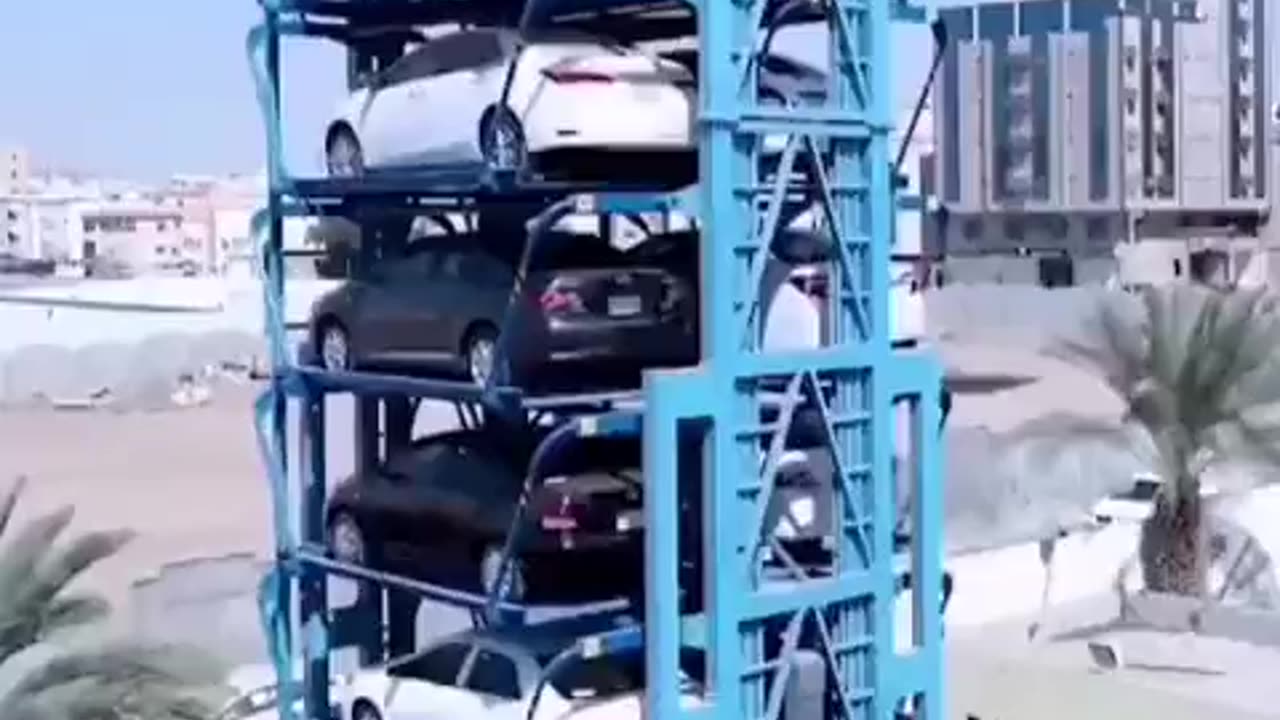 vertical parking space